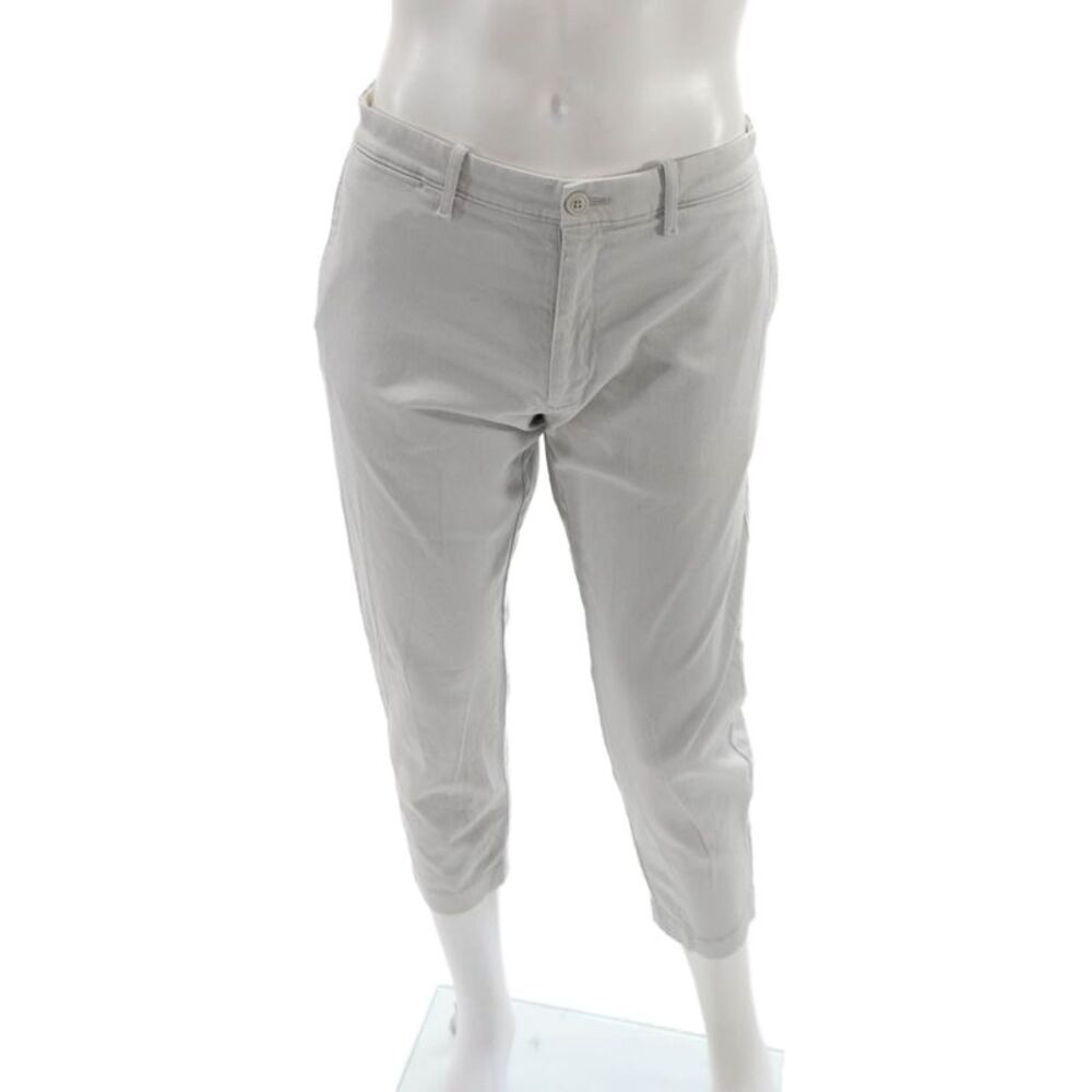 J Crew Mens Gray Chino Pants Size 35